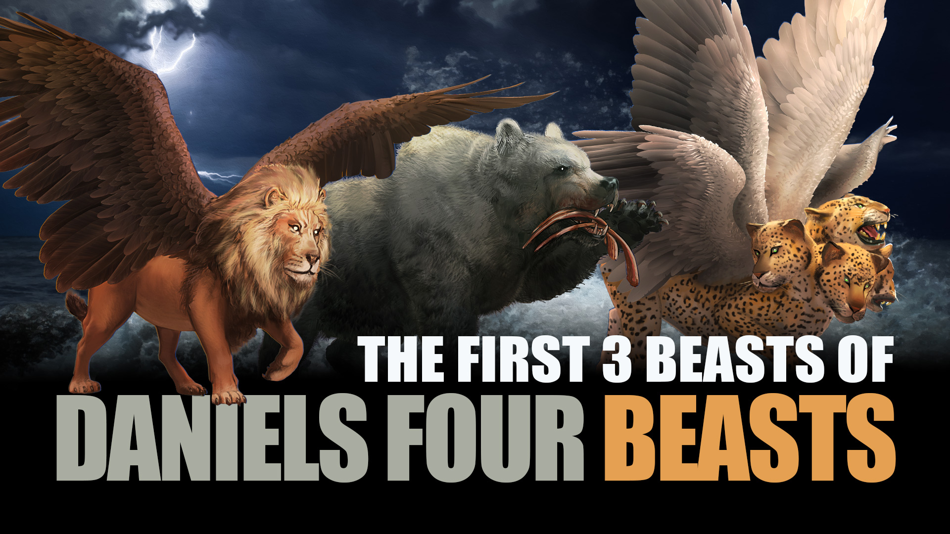 Unlocking Daniel 7 - The First Three Beasts